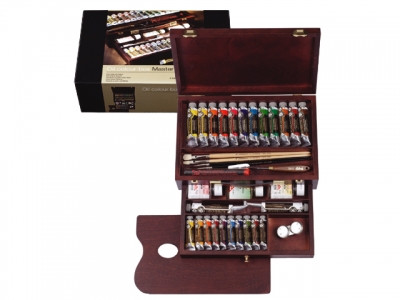 Rembrandt oil colour box Master